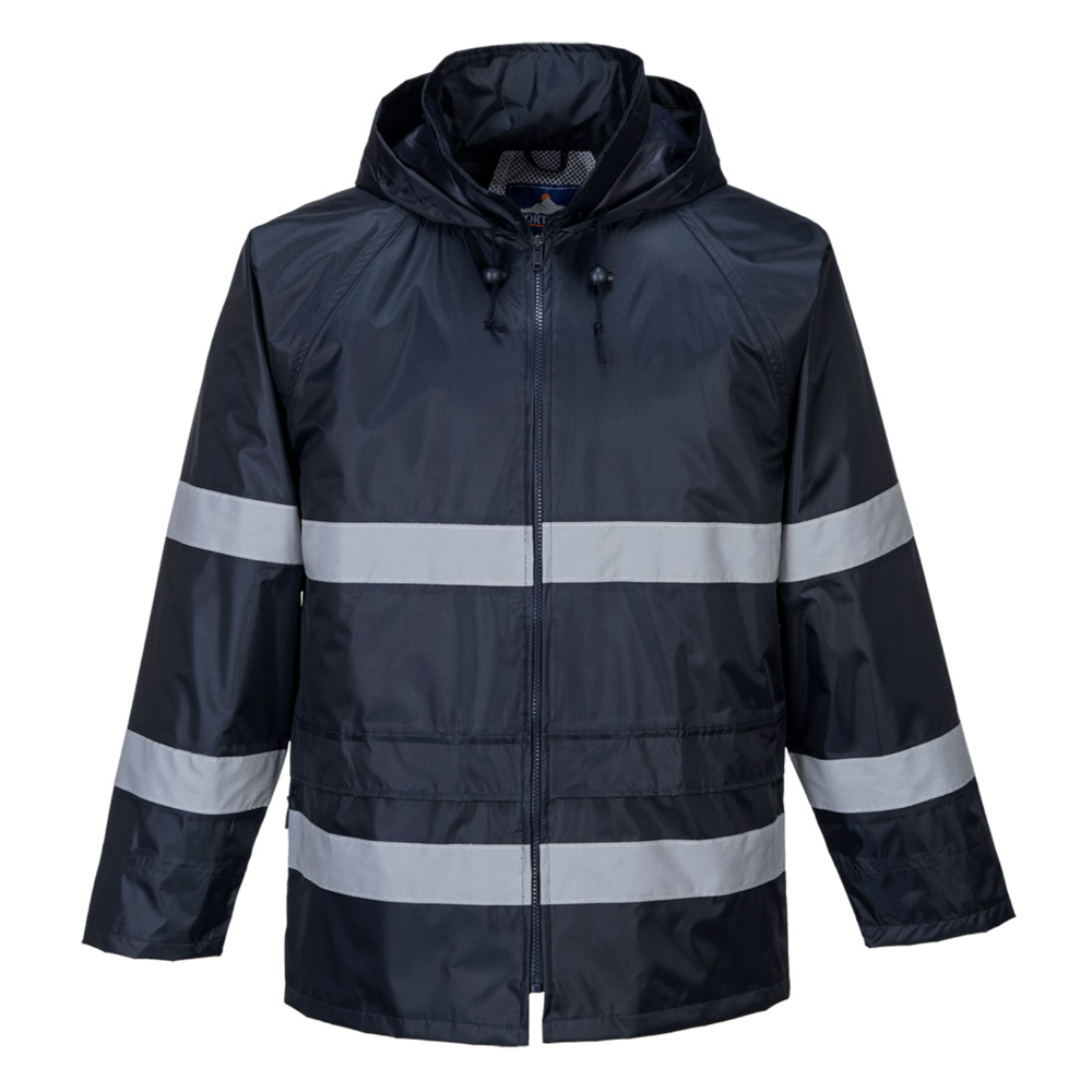PORTWEST® Iona Enhanced Rain Traffic Jacket w/ Reflective Tape
