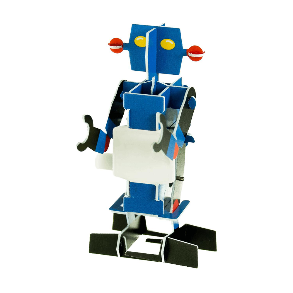 Wind‑Up Jigsaw Robot Puzzle – Desk Toy