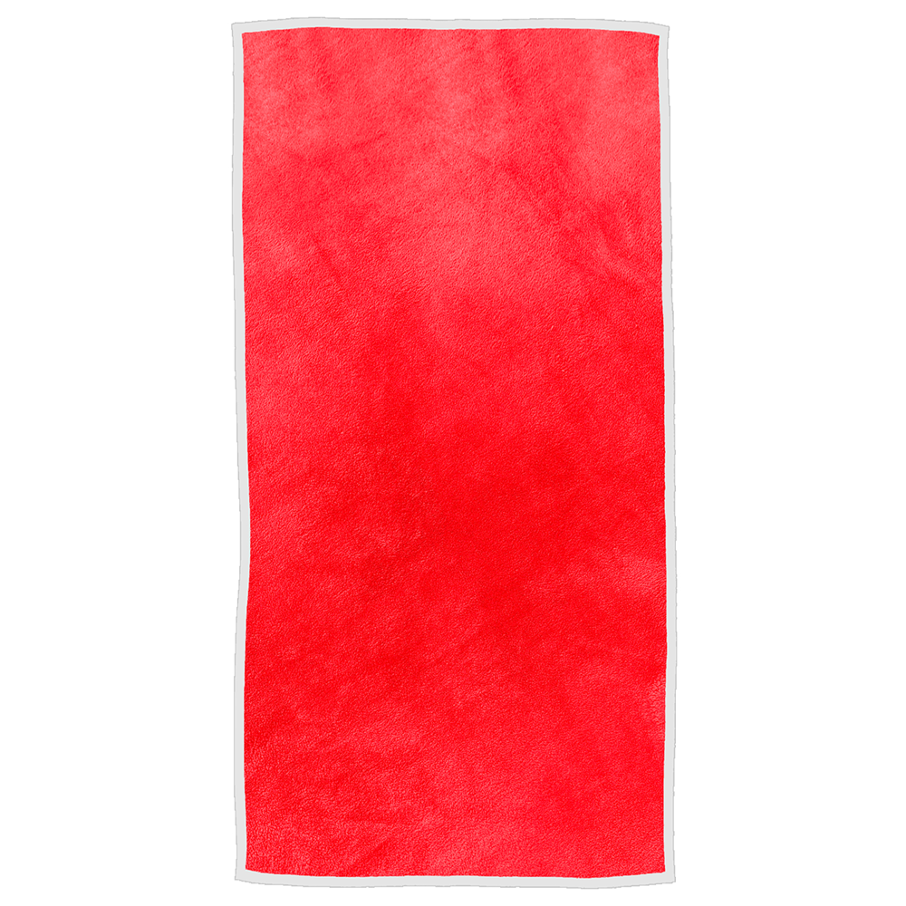100% Cotton USA Terry Velour Edge Beach Towel - (30" x 60")