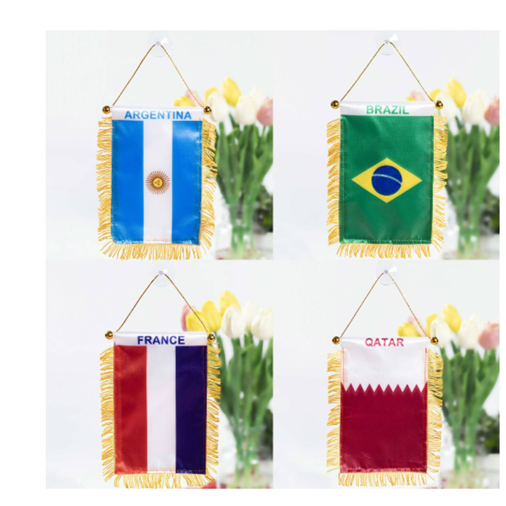 World Cup 2026 Satin Fan Pennant Banner