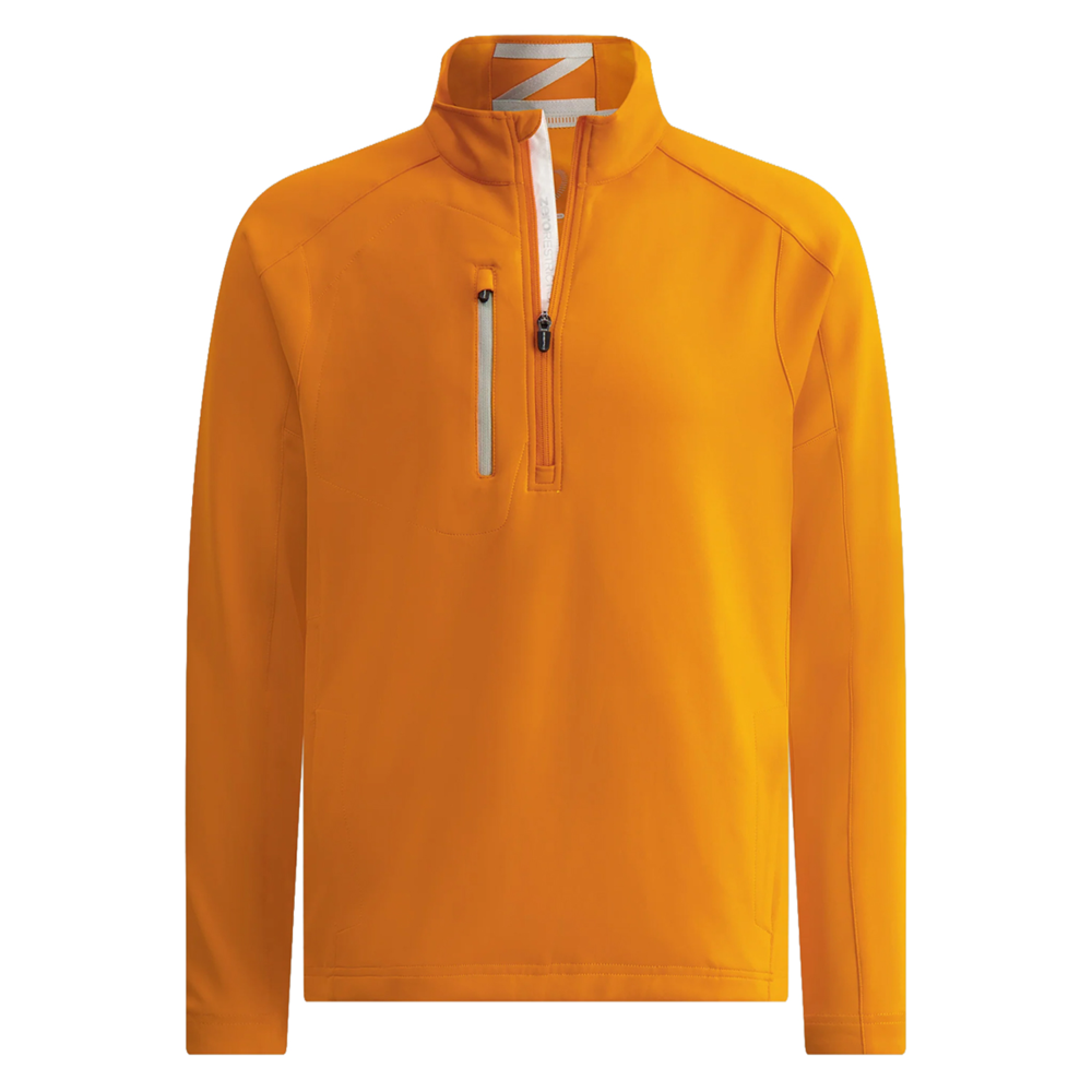 Zero Restriction® Z500 Quarter-Zip Double Jersey Stretch Knit Pullover