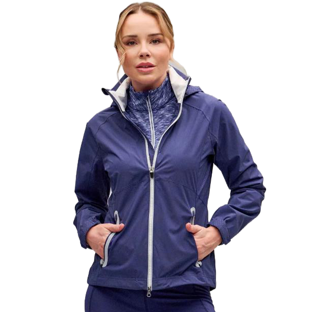 Zero Restriction®  Hooded Olivia Waterproof Membrane Jacket
