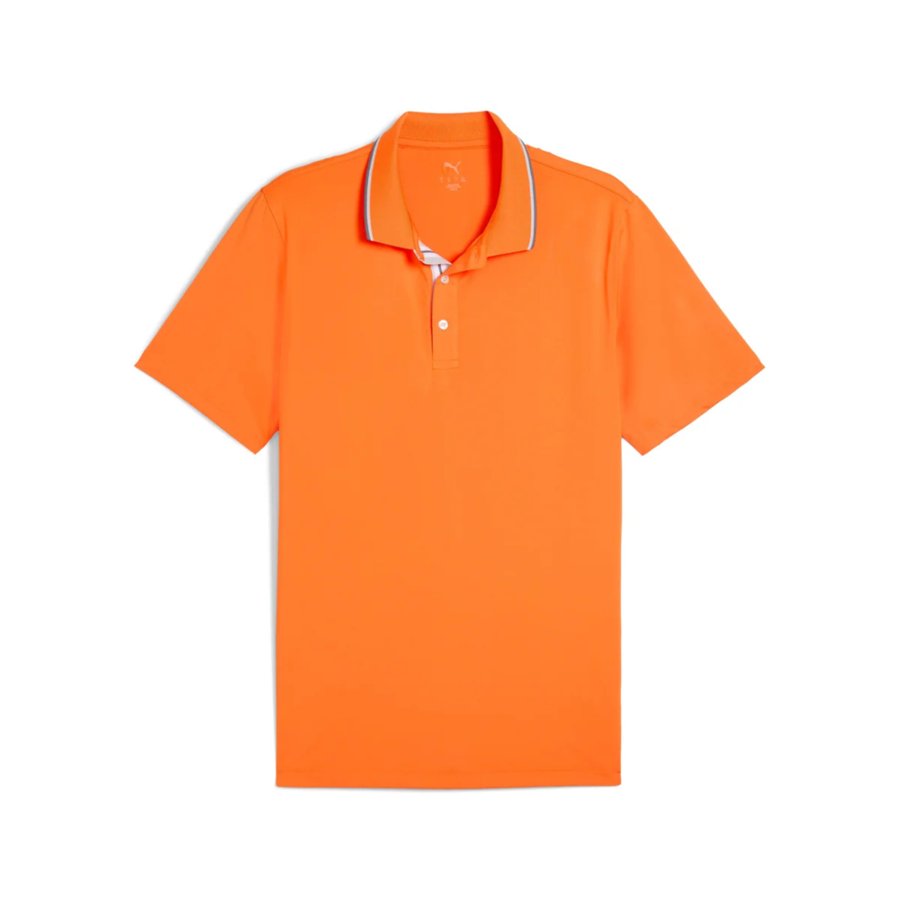 PUMA® Men's Moisture Wicking MATTR Elevated Solid Golf Polo with Custom Logo
