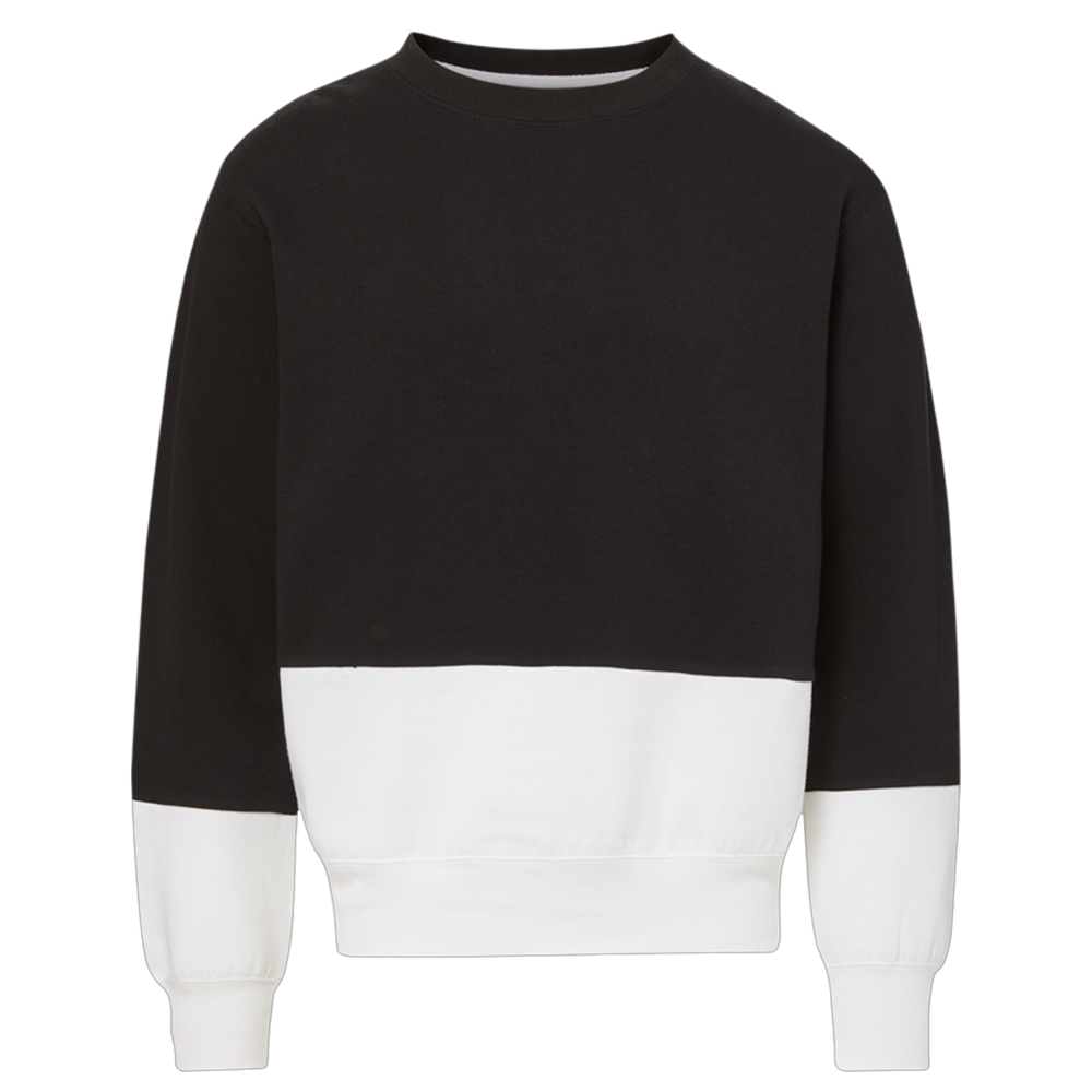 Micah Cut & Sew Colorblock Crewneck Sweatshirt