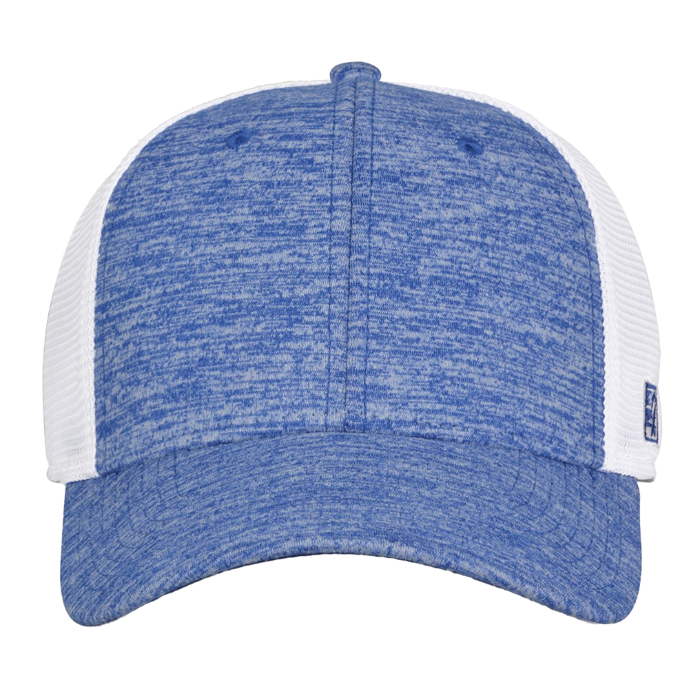Athletic Heather & White Diamond Mesh Structured Cap