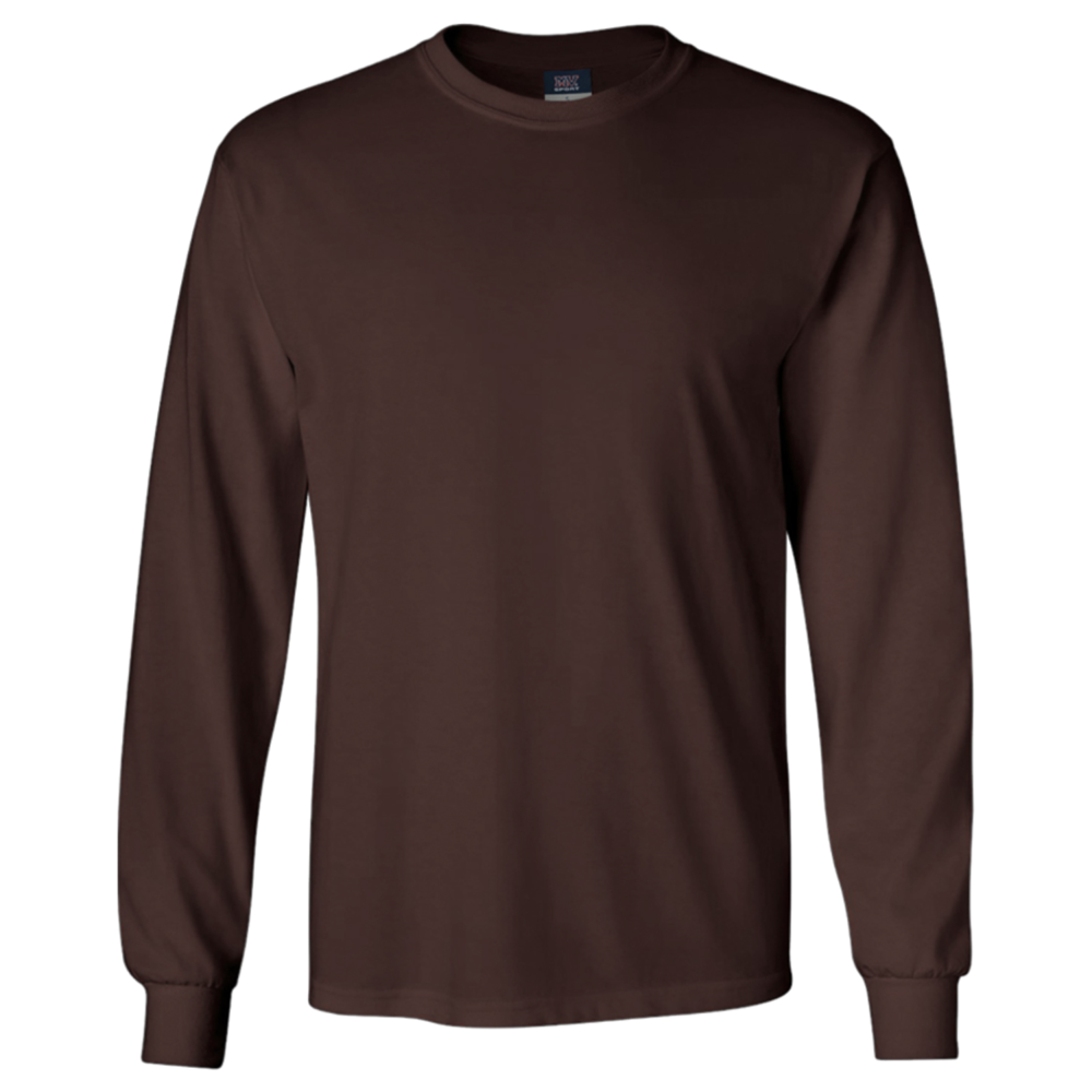 Classic Pre-Shrunk Long Sleeve Cotton Jersey Tee