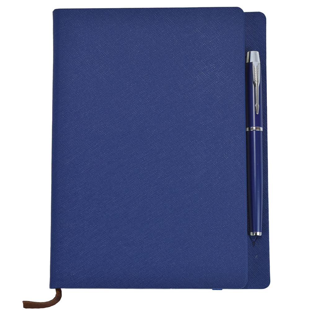 TiTUS® Executive Magnetic Notebook with Metal Pen