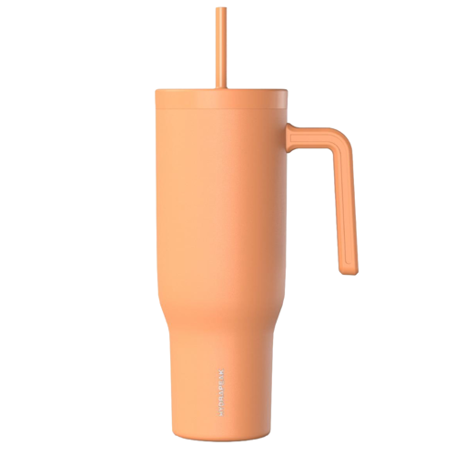 40 oz Hydrapeak® Stainless Steel Insulated Voyager Tumbler With Handle and Straw Lid