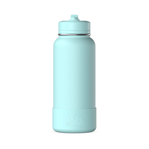 32 oz Hydrapeak® Stainless Steel Insulated Sport Water Bottle w/ Straw Lid