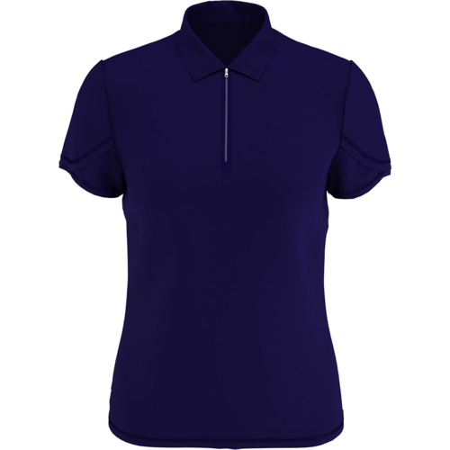 CLW625 Callaway® Moisture Wicking Women's Chev 1/4-Zip Polo
