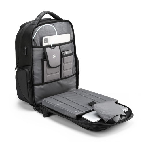 SDB106 SwissDigital® TERABYTE NG Stylish Travel Backpack display picture 2