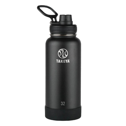 32 oz Takeya® Stainless Steel Insulated Active Water Bottle w/ Spout Lid