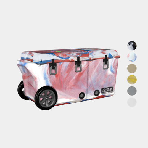 WYLD65Q 65 QT Wyld Gear® USA-Made Divided Wheeled Hard