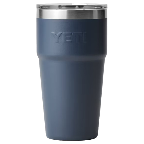 20 Oz YETI® Rambler Stainless Steel Insulated Stackable Cup w/ Lid