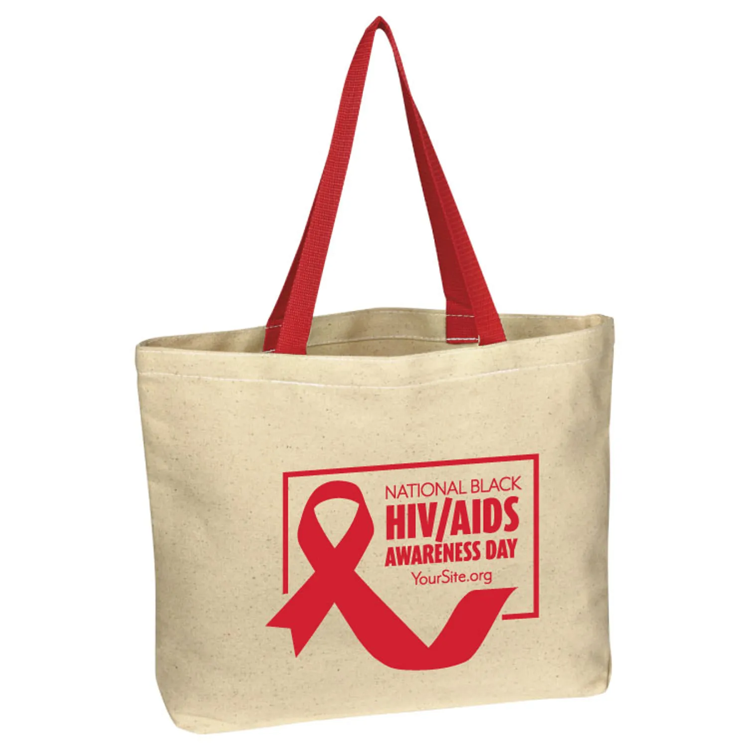 Natural Cotton Canvas Tote Bag
