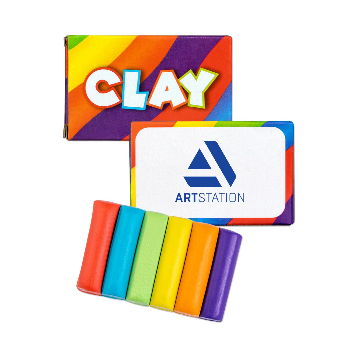 Rainbow 6 Pack Molding Clay