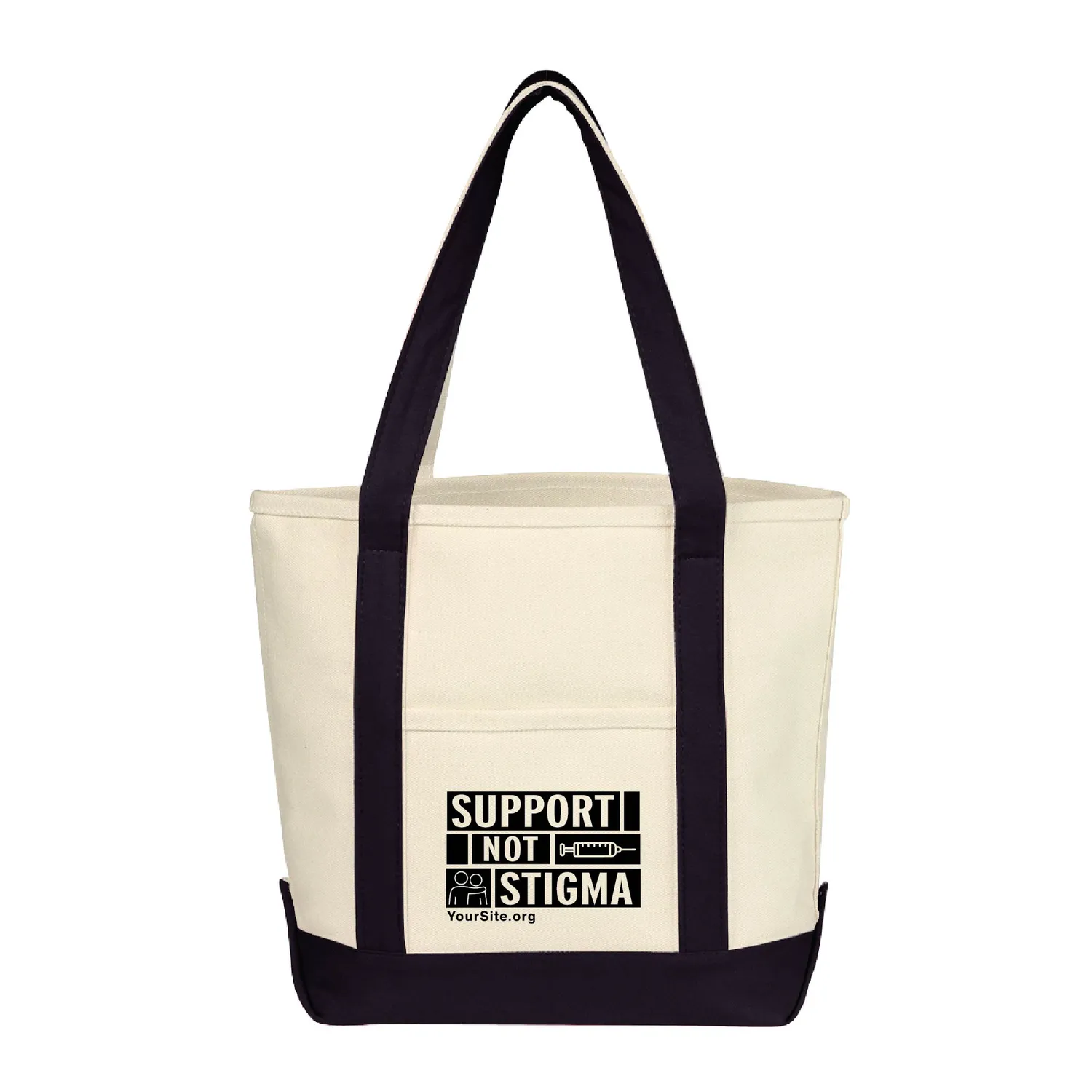 Small Starboard Cotton Canvas Tote Bag