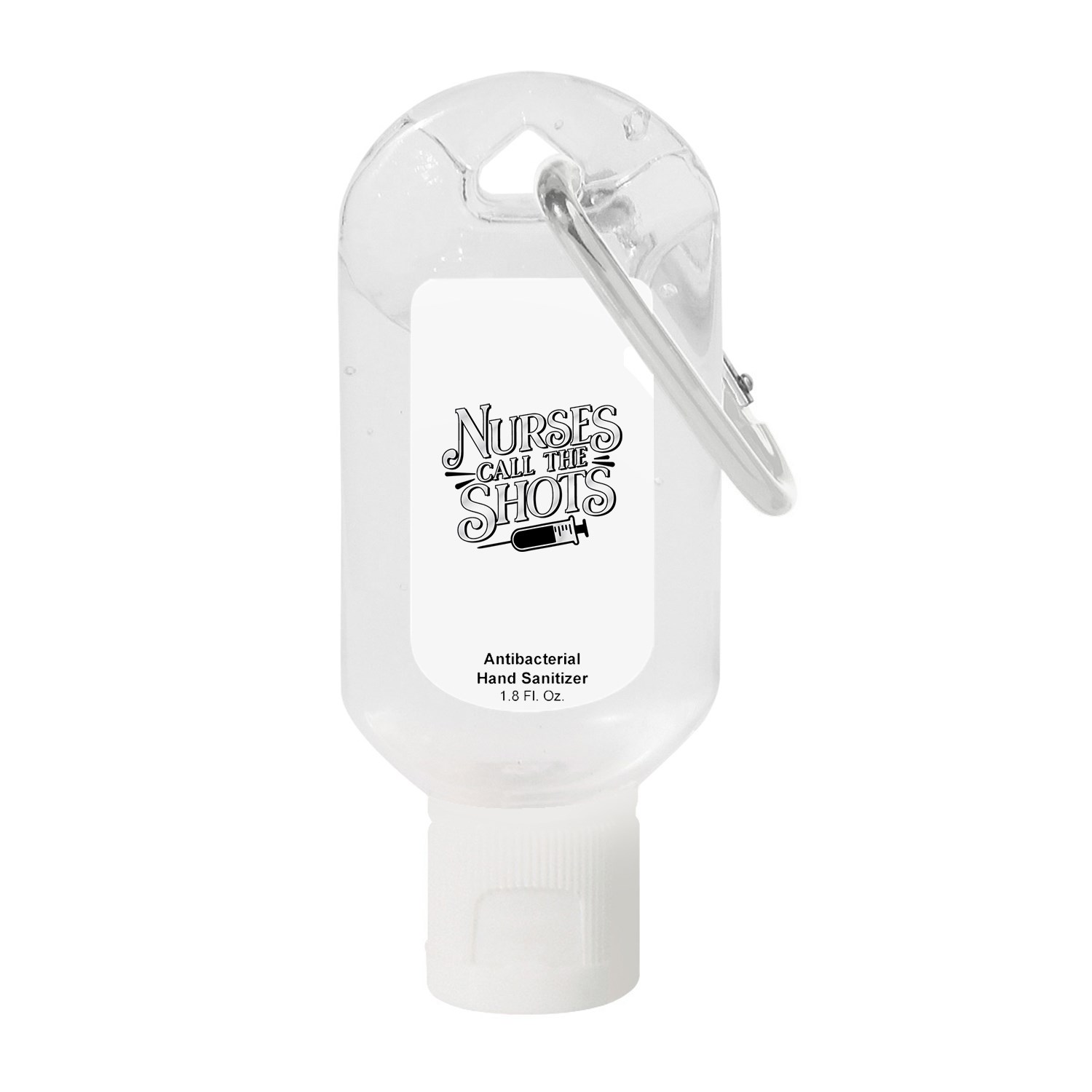 1.8 Oz. Hand Sanitizer With Carabiner