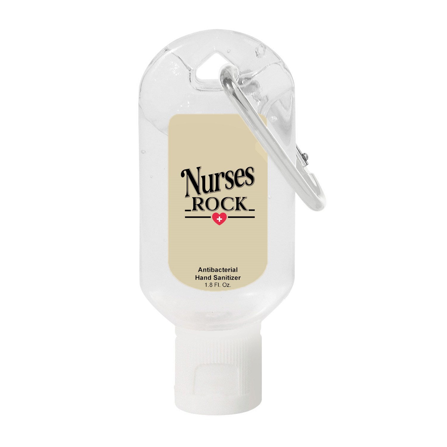 1.8 Oz. Hand Sanitizer With Carabiner