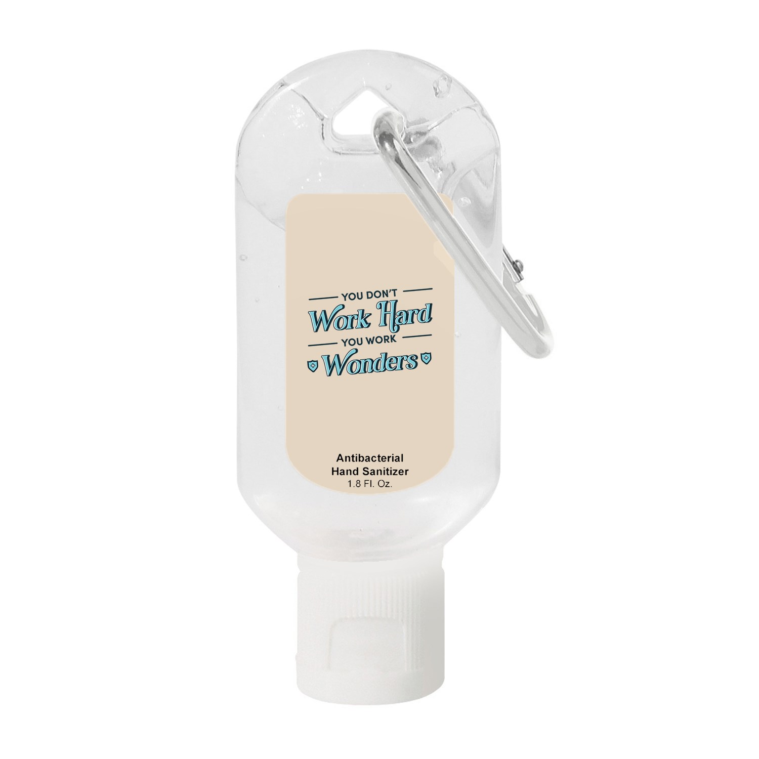 1.8 Oz. Hand Sanitizer With Carabiner