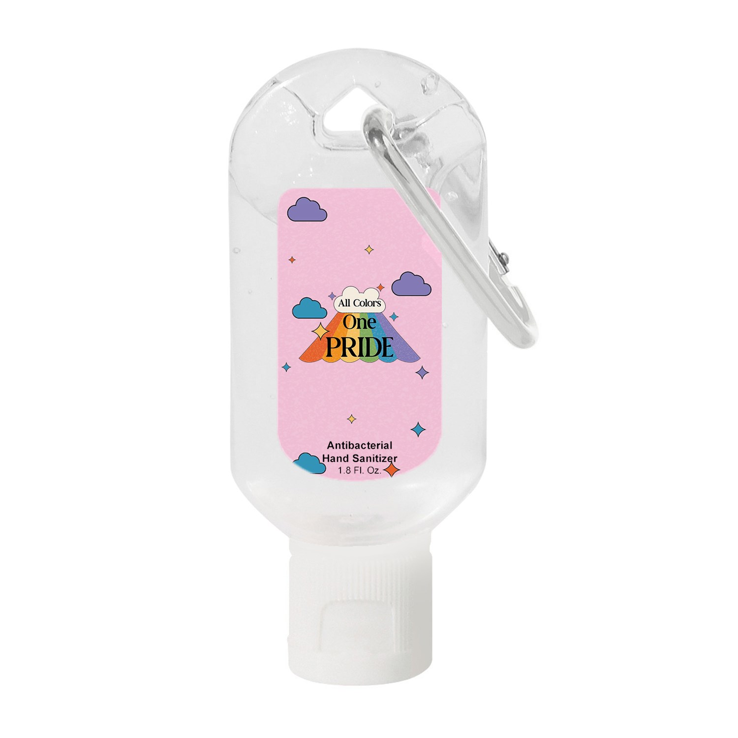1.8 Oz. Hand Sanitizer With Carabiner
