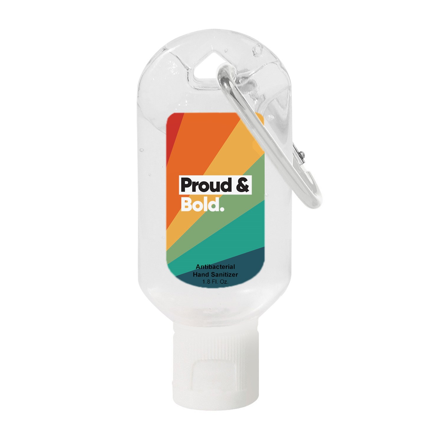 1.8 Oz. Hand Sanitizer With Carabiner