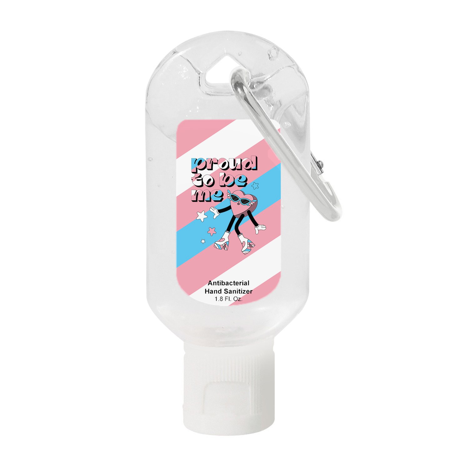 1.8 Oz. Hand Sanitizer With Carabiner