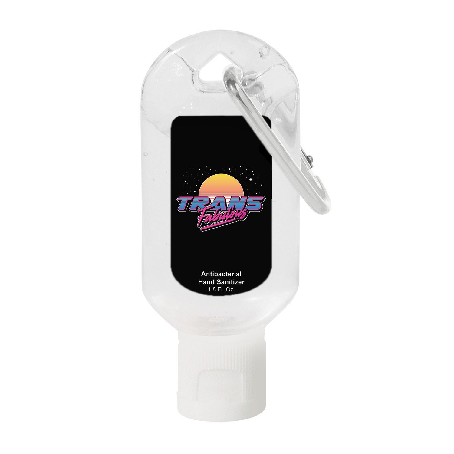 1.8 Oz. Hand Sanitizer With Carabiner
