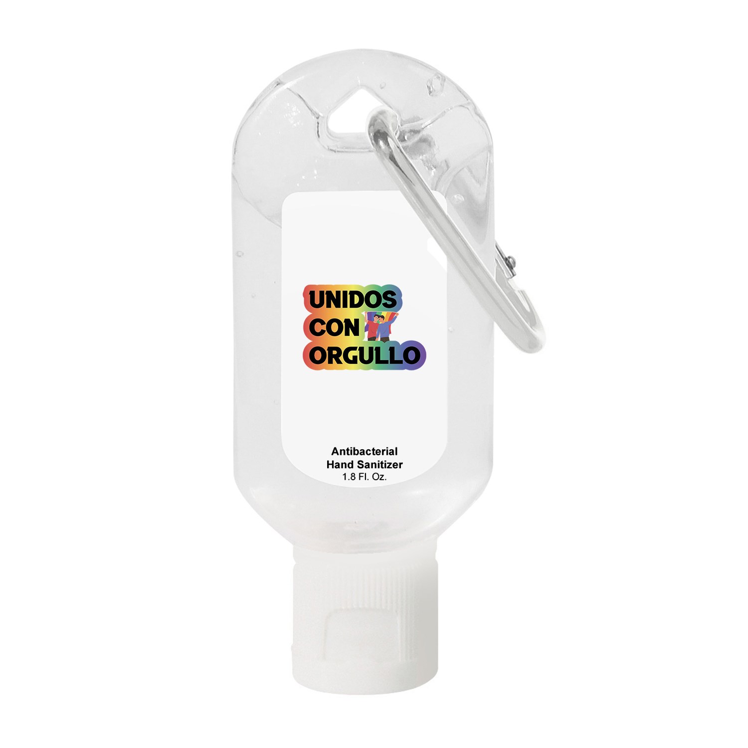 1.8 Oz. Hand Sanitizer With Carabiner