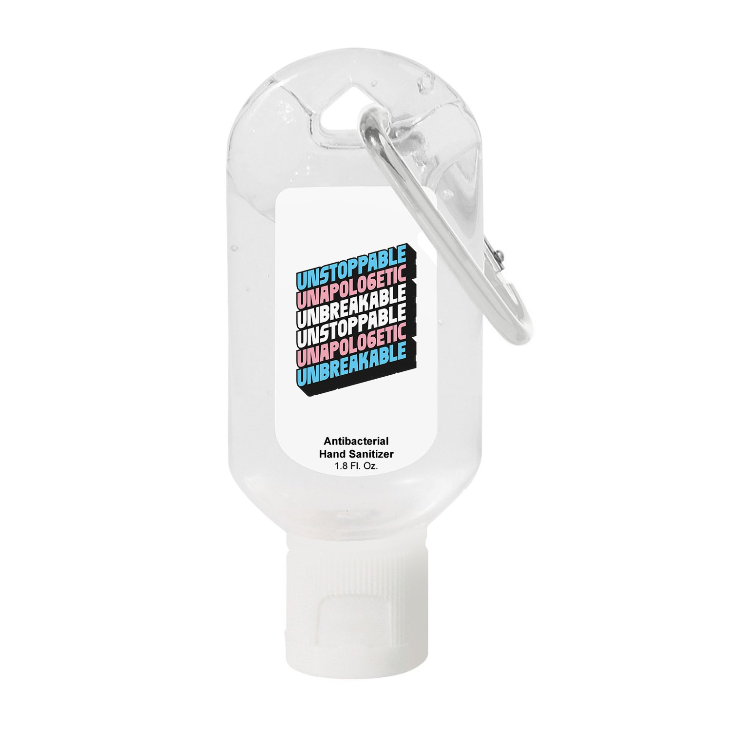 1.8 Oz. Hand Sanitizer With Carabiner