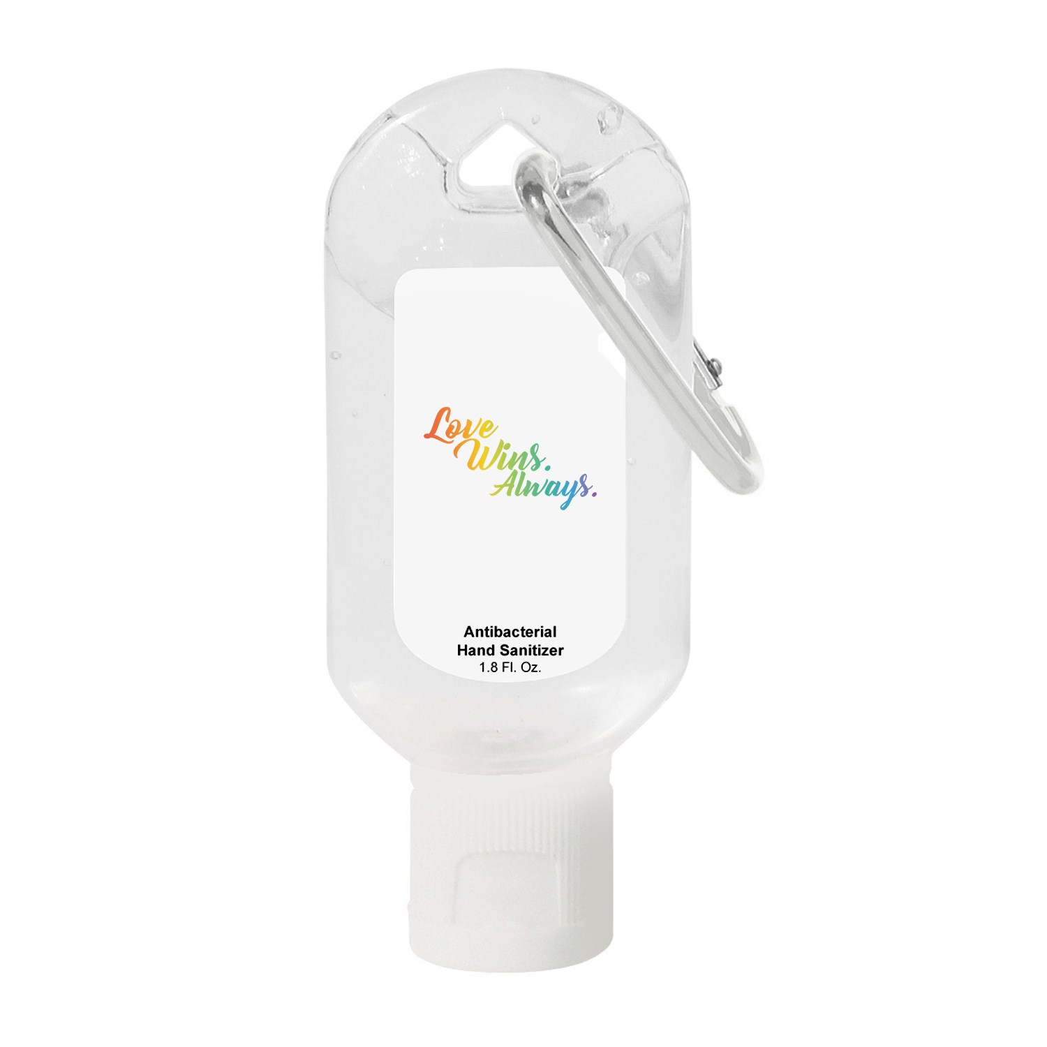 1.8 Oz. Hand Sanitizer With Carabiner