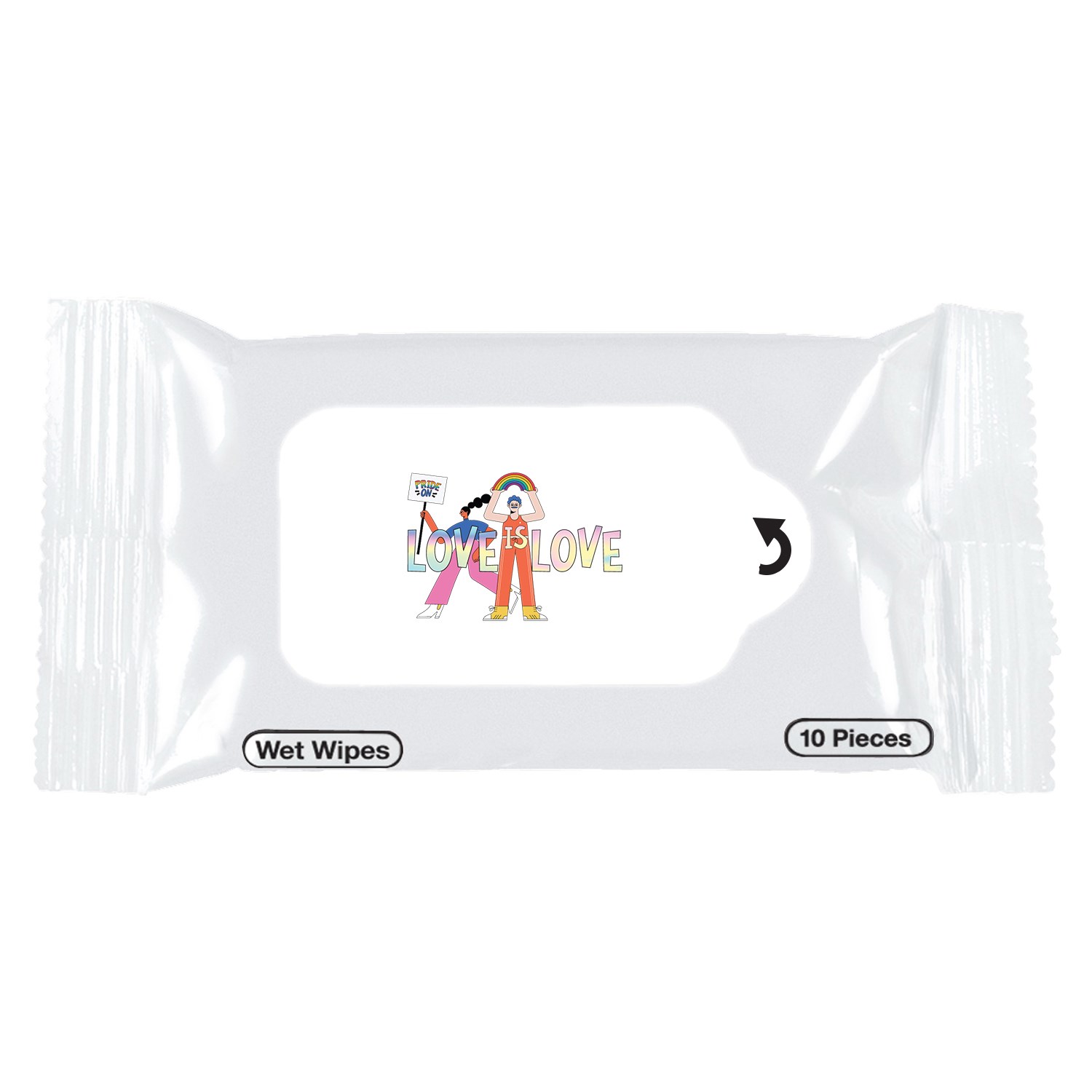 Wet Wipe Packet
