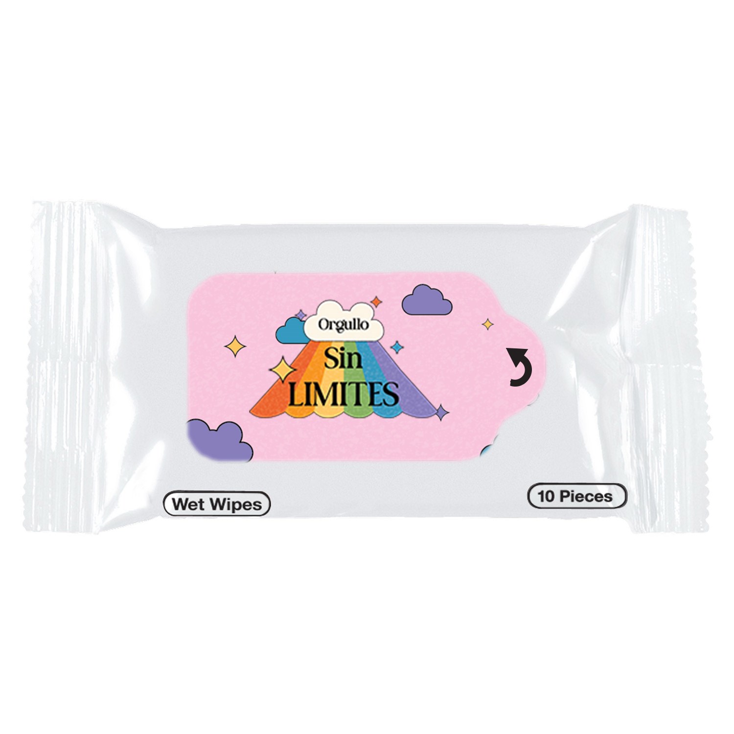 Wet Wipe Packet