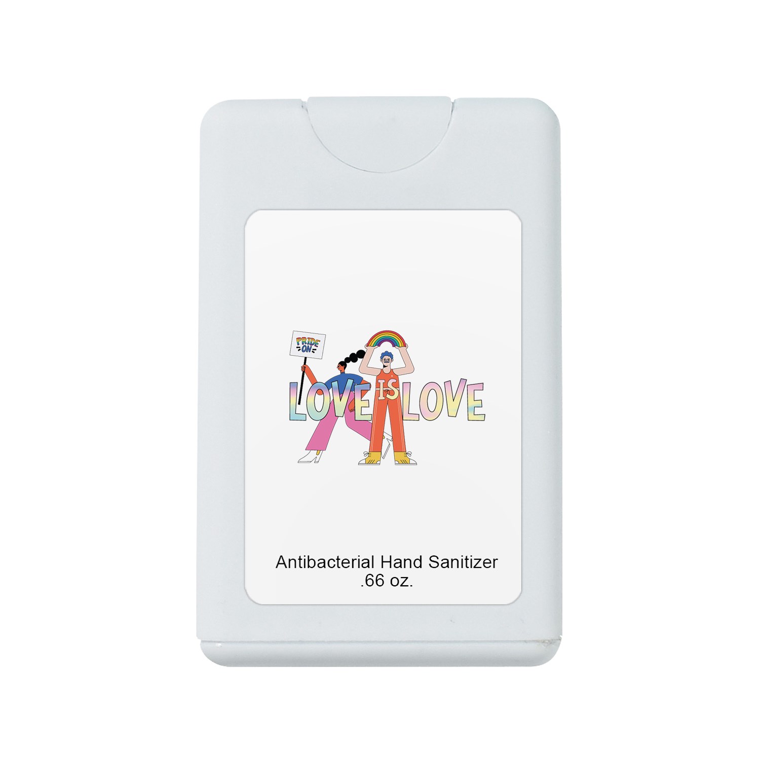0.66 Oz. Card Shape Hand Sanitizer