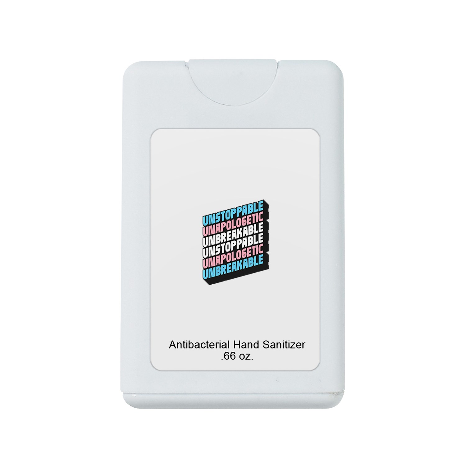0.66 Oz. Card Shape Hand Sanitizer
