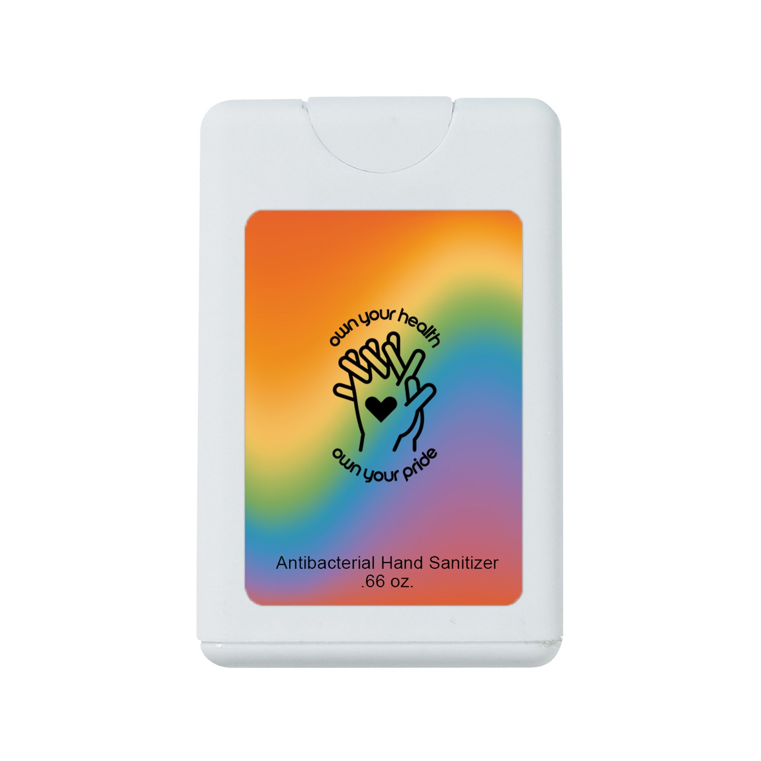 0.66 Oz. Card Shape Hand Sanitizer