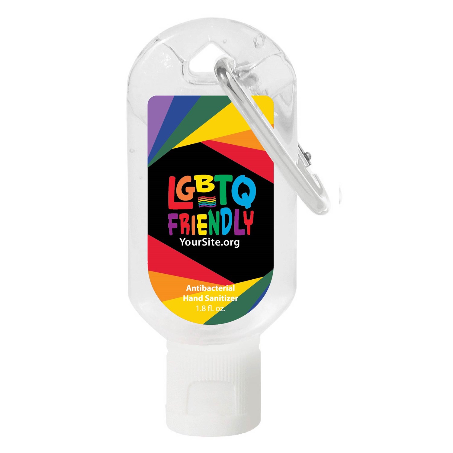1.8 Oz. Hand Sanitizer With Carabiner