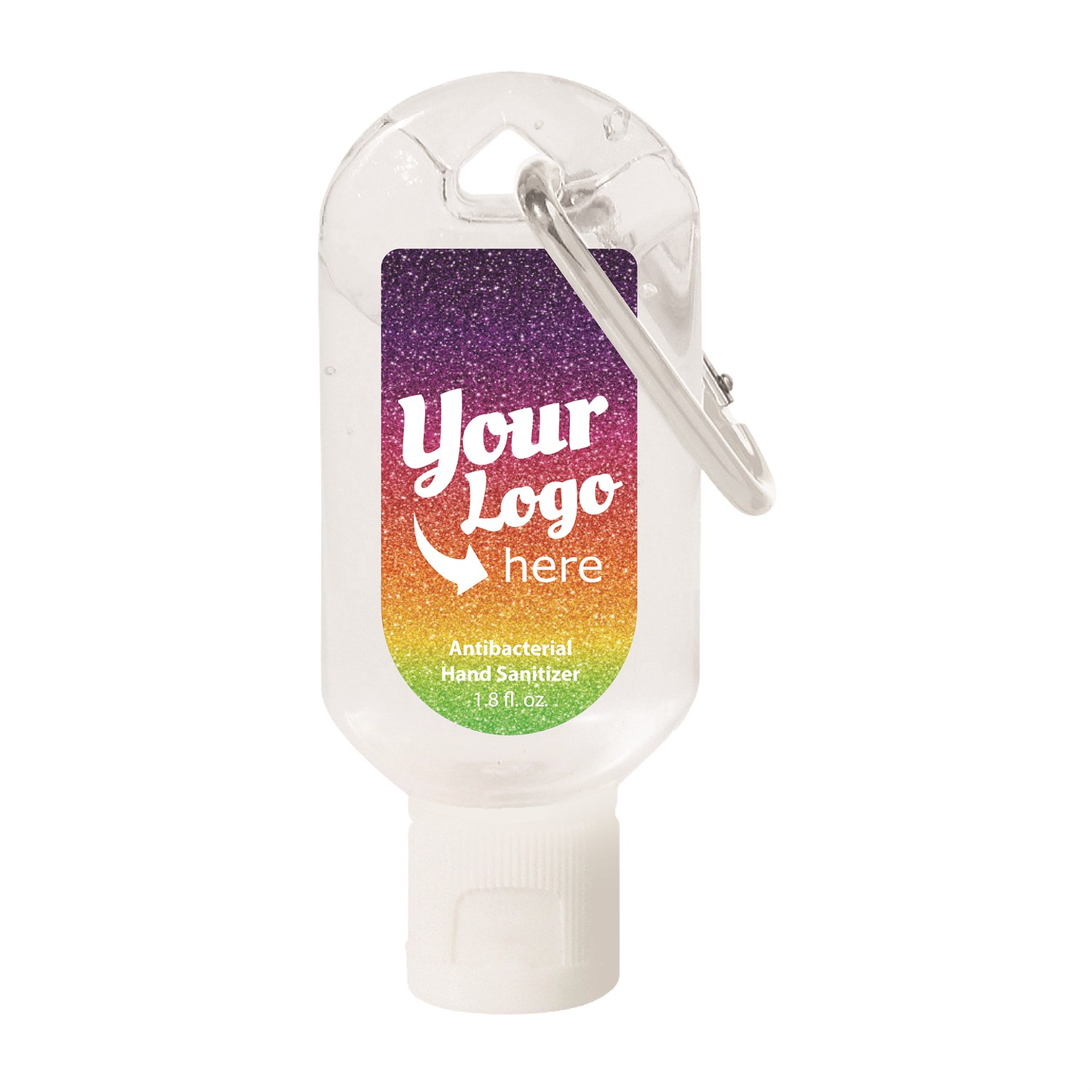 1.8 Oz. Hand Sanitizer With Carabiner