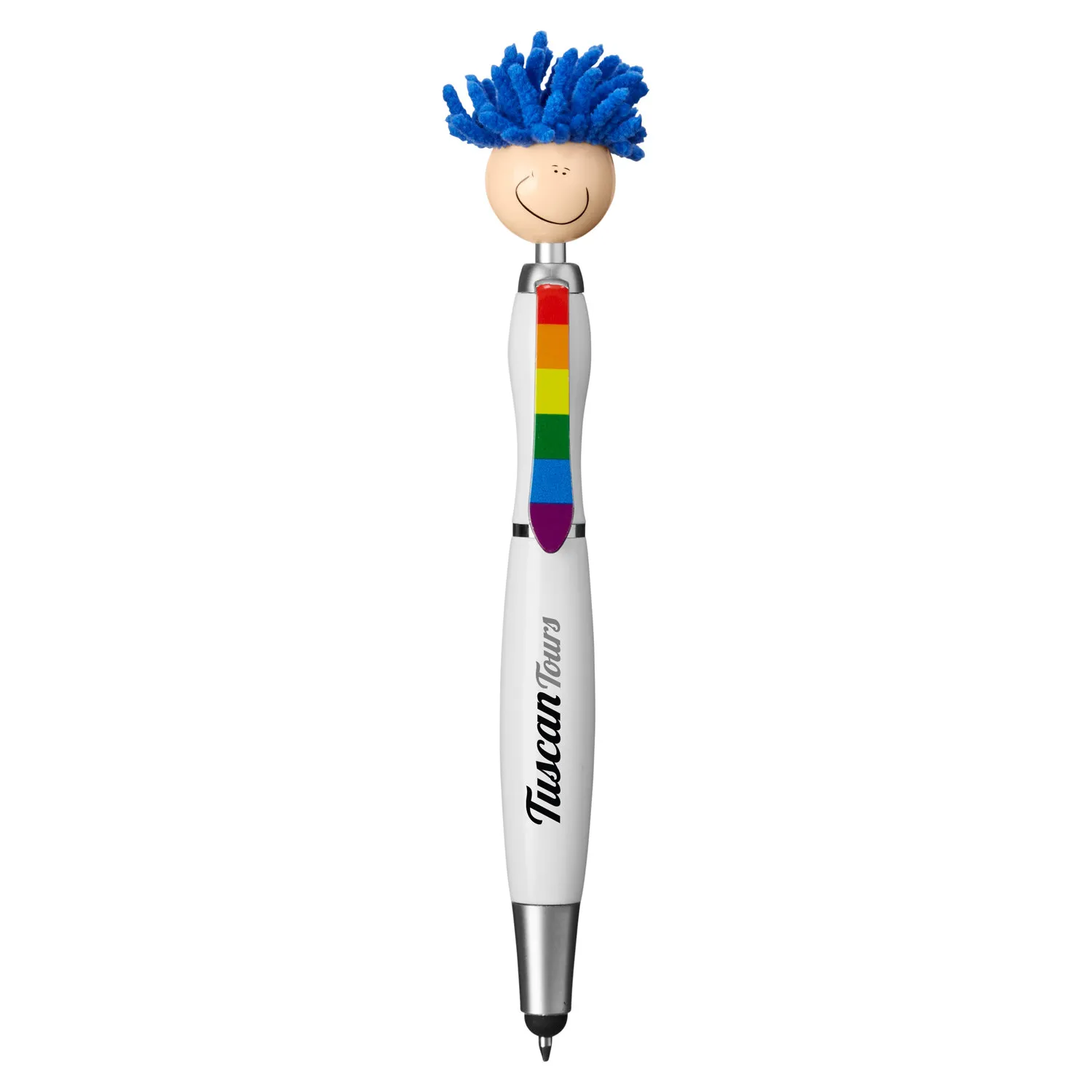 Multicultural Screen Cleaner With Stylus Pen
