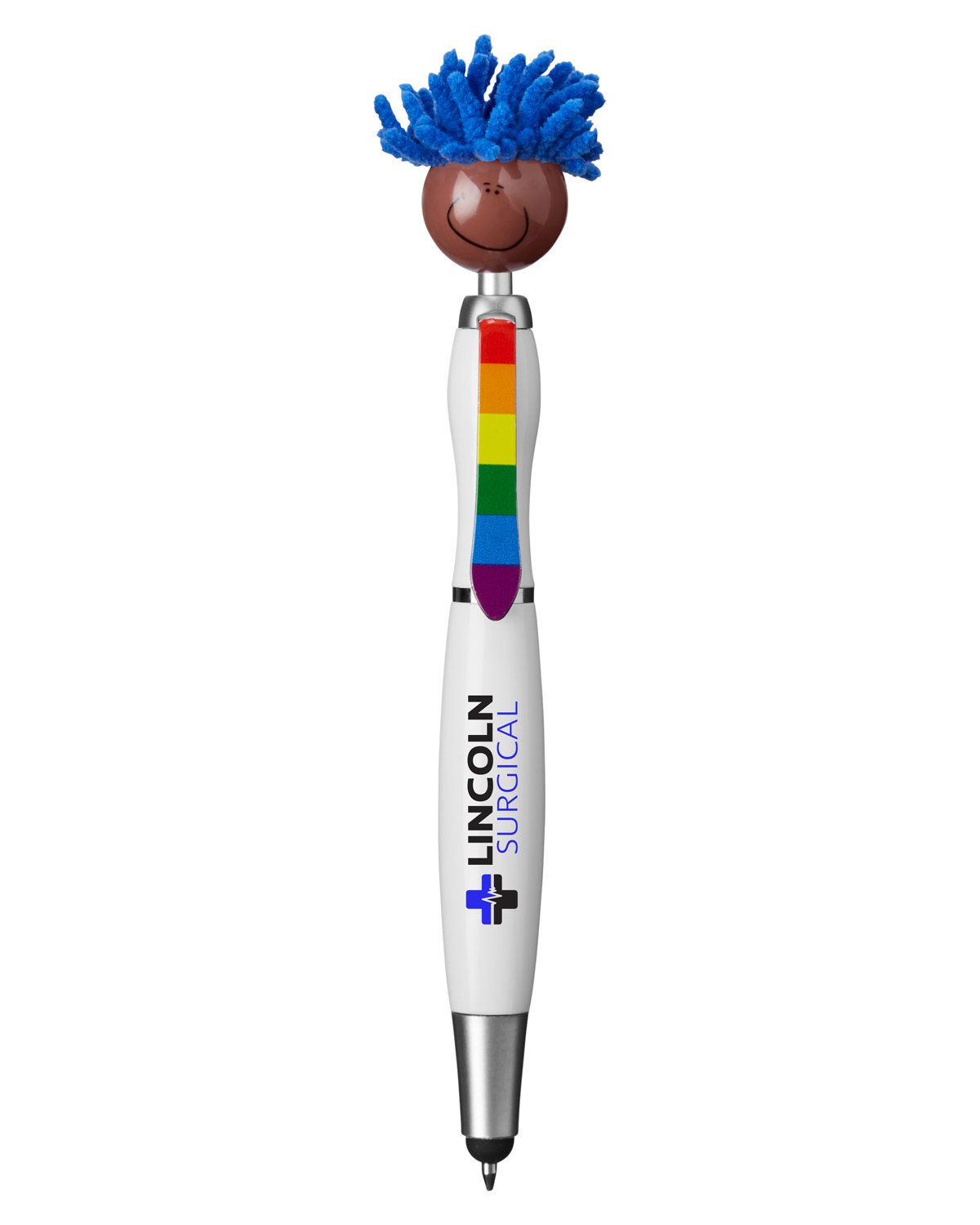Multicultural Screen Cleaner With Stylus Pen