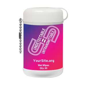 U=U Rainbow Gradient-Mini Wet Wipe Canister