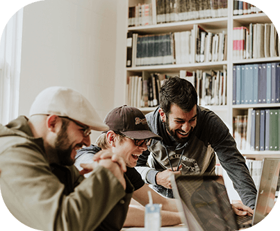 People volunteering for a cause