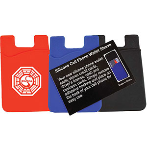 100 Custom Silicone Card Sleeve Assorted - Bulk, Custom, Personalized, & Promotional Products